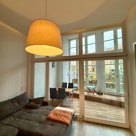 לייפציג Relax-Wohnung Mit Balkon Ueber Die Weisse Elster מראה חיצוני תמונה