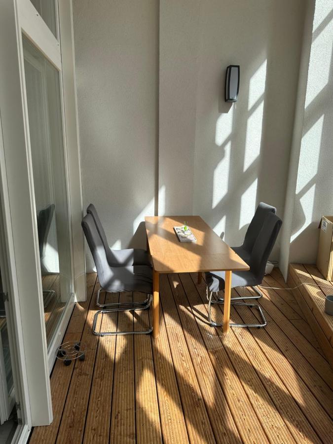 לייפציג Relax-Wohnung Mit Balkon Ueber Die Weisse Elster מראה חיצוני תמונה