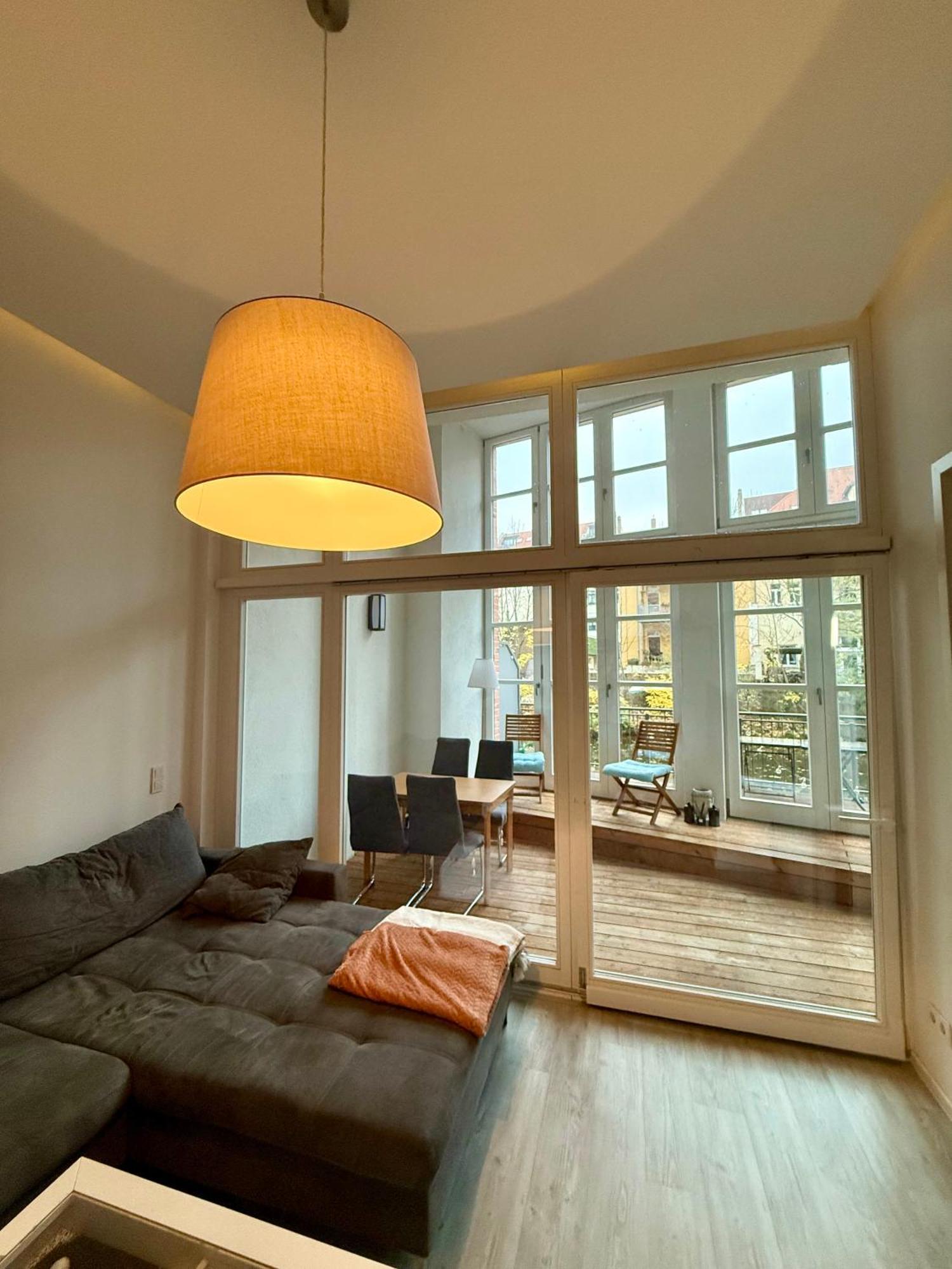 לייפציג Relax-Wohnung Mit Balkon Ueber Die Weisse Elster מראה חיצוני תמונה